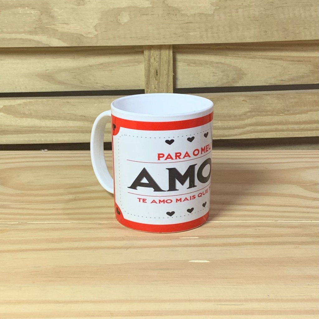 CANECAS PLASTICAS 350ML AMOR SORTIDAS 903282