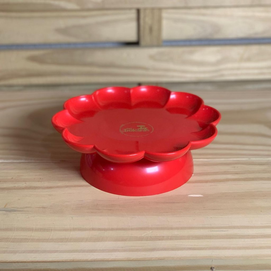 BANDEJA FLOWER 180 COM PE VERMELHO 032054