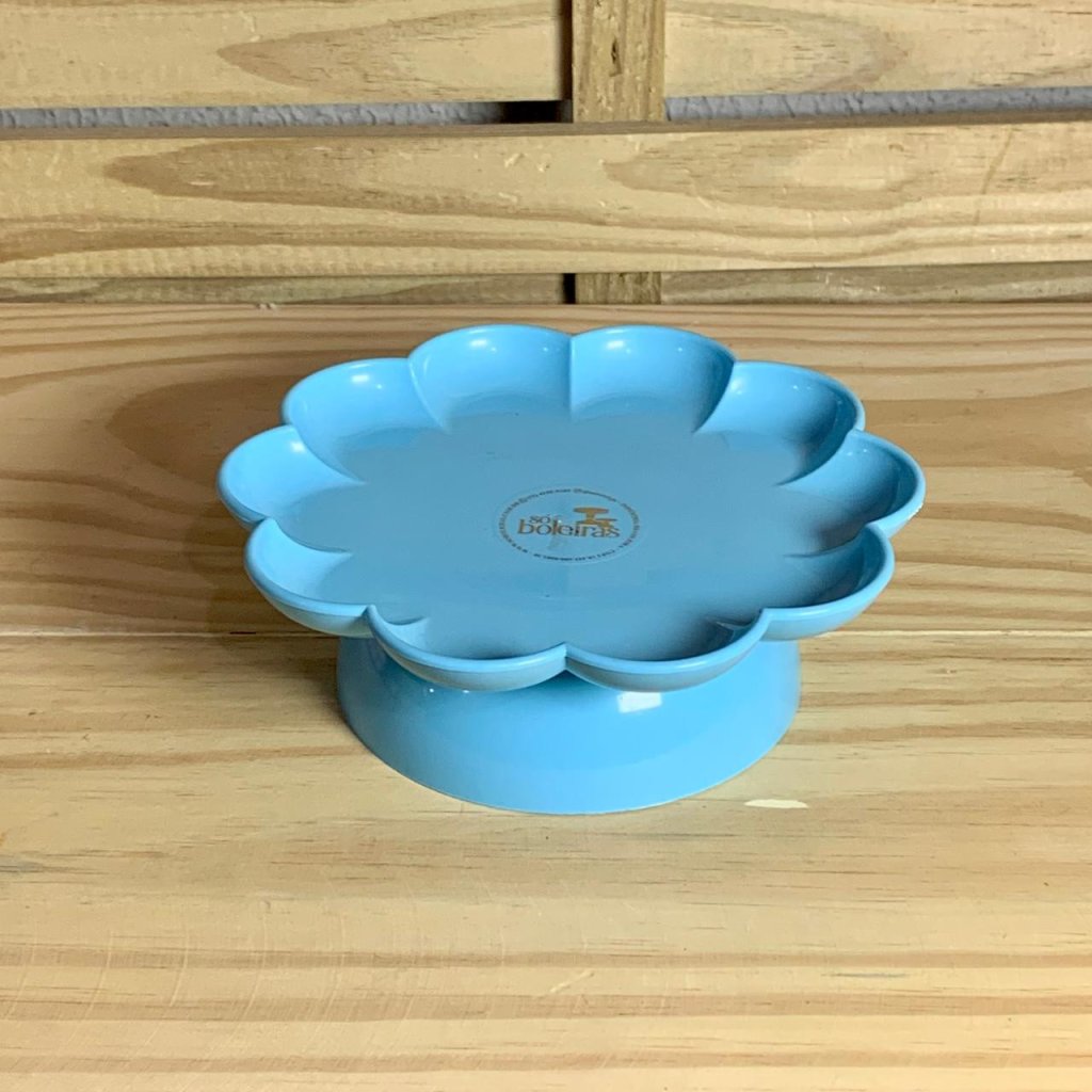 BANDEJA FLOWER 180 COM PE AZUL CEU 032573