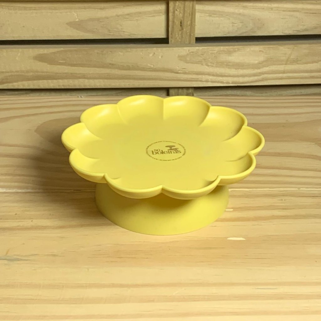 BANDEJA FLOWER FOSCO COM PE AMARELO BUTTER 033334