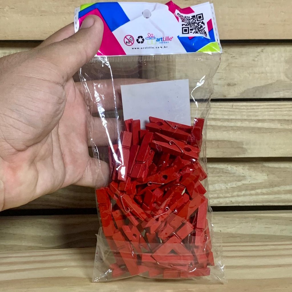 MINI PREGADOR 3,5CM C/50 UNIDADES OT0019VEM 503045