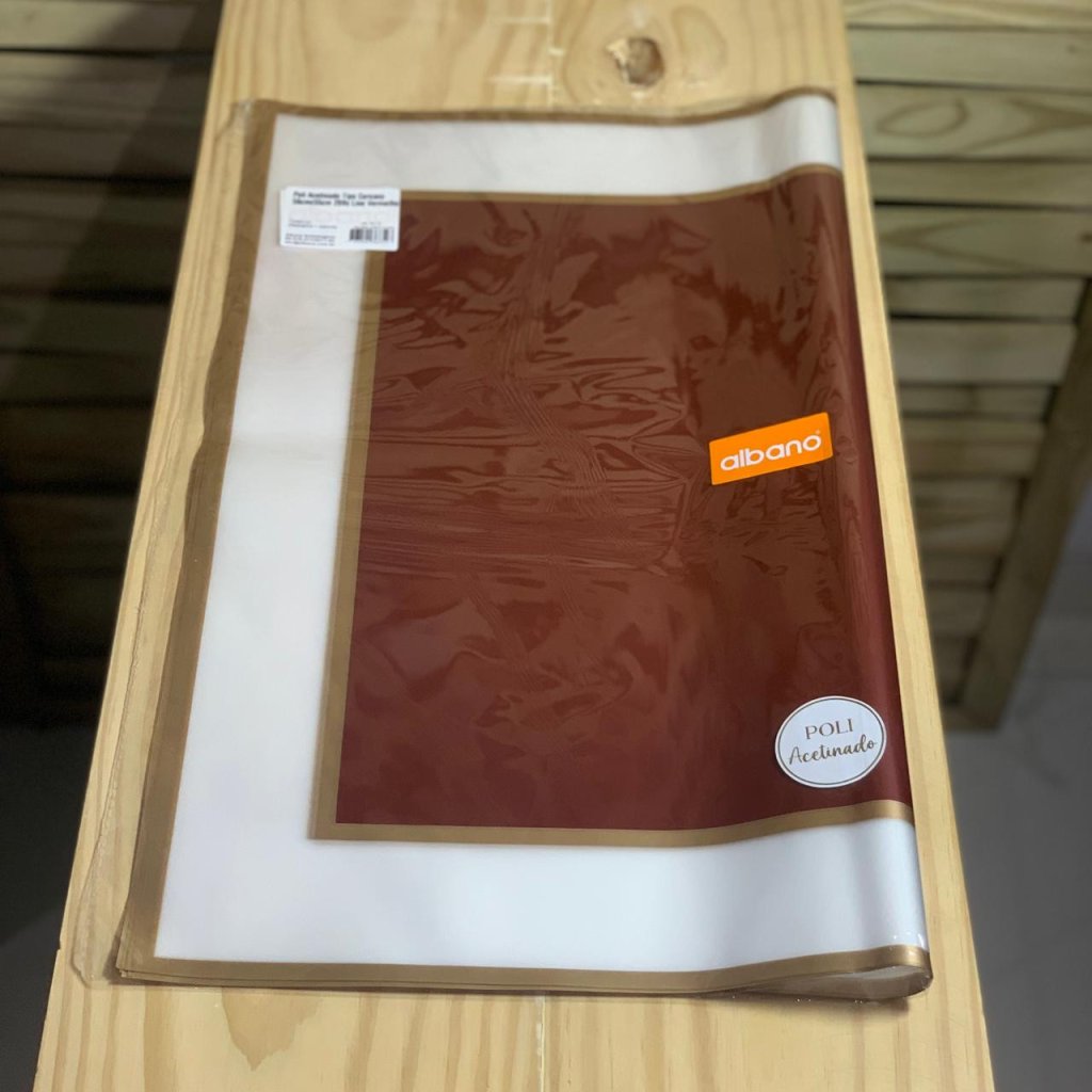 POLI ACETINADO TIPO COREANO 56CMX55CM 20FLS LINE VERM 36852