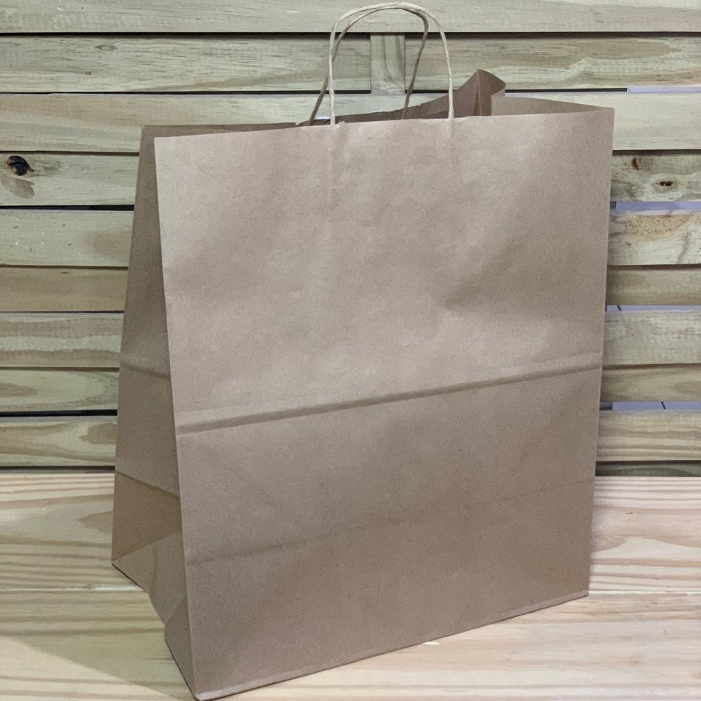 SACOLA DELIVERY PAPEL KRAFT GG 41X35X21 14001155 189254