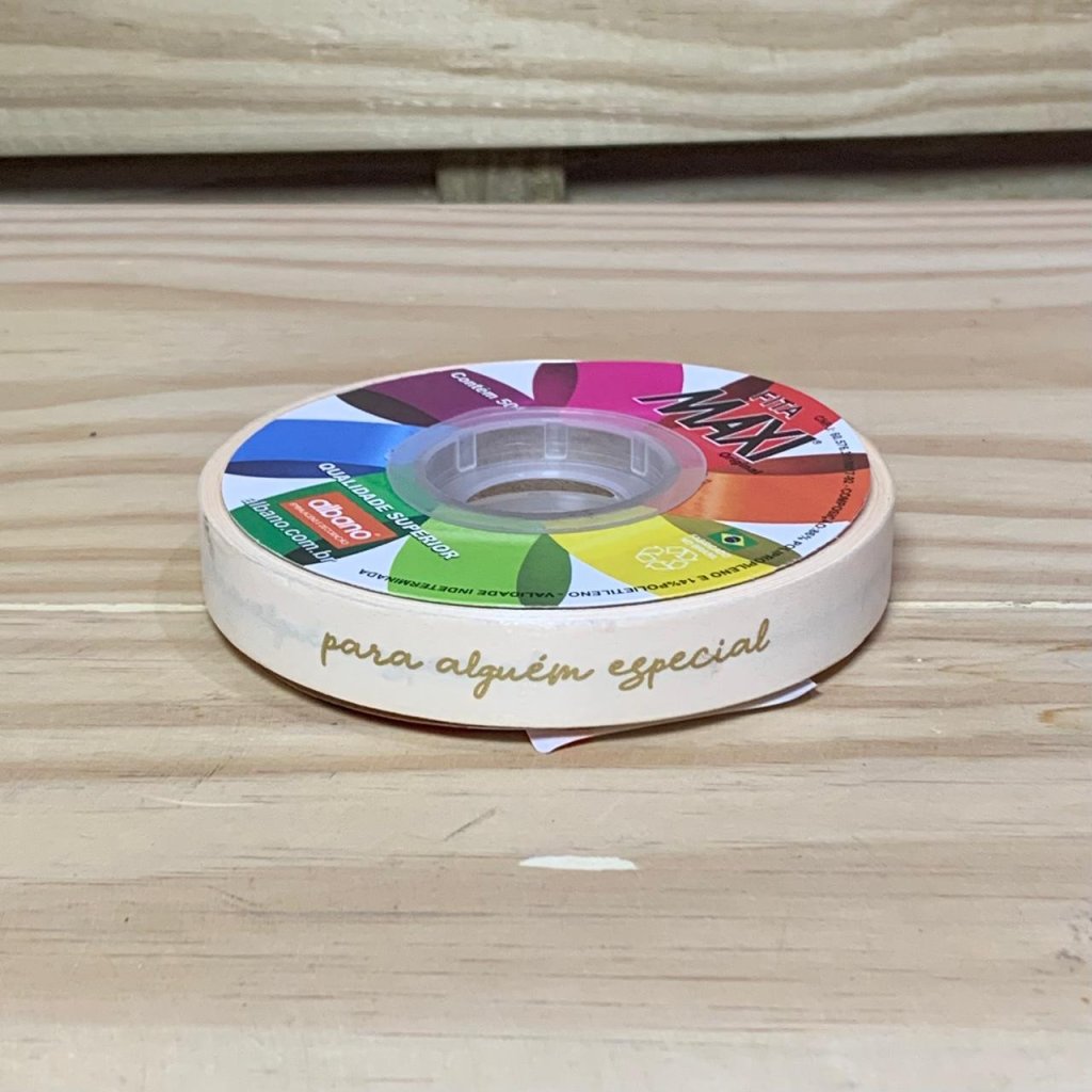 FITA MAXI PAPERLOOK PARA ALGUEM ESP 16MMX50M BARBANTE 37171