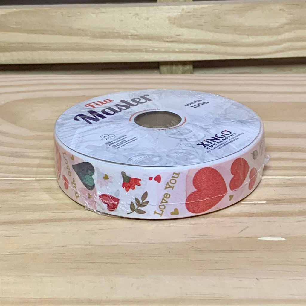 FITA MASTER DECORADA 32MM AMARA 100M 280591