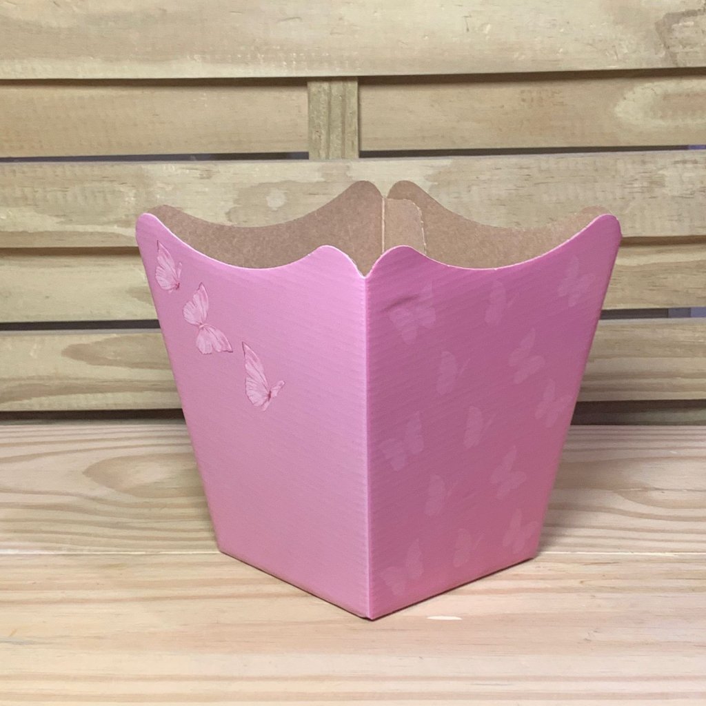 CACHEPOT PAPER POTE 15 BUTTERFLY 16CMX17CMX11CM 10UN 208640
