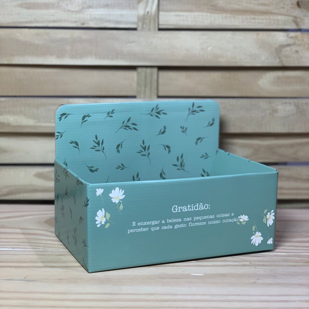 CACHEPOT PAPER RETANGULAR ALTO DAISY 24CMX15CMX10CM 208794