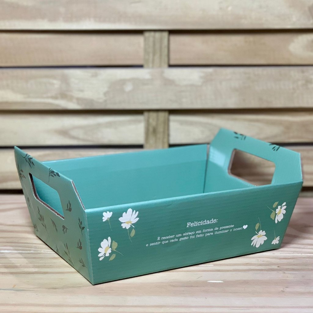 CESTA PAPER P DAISY 21,5CMX8CMX15CM 208886