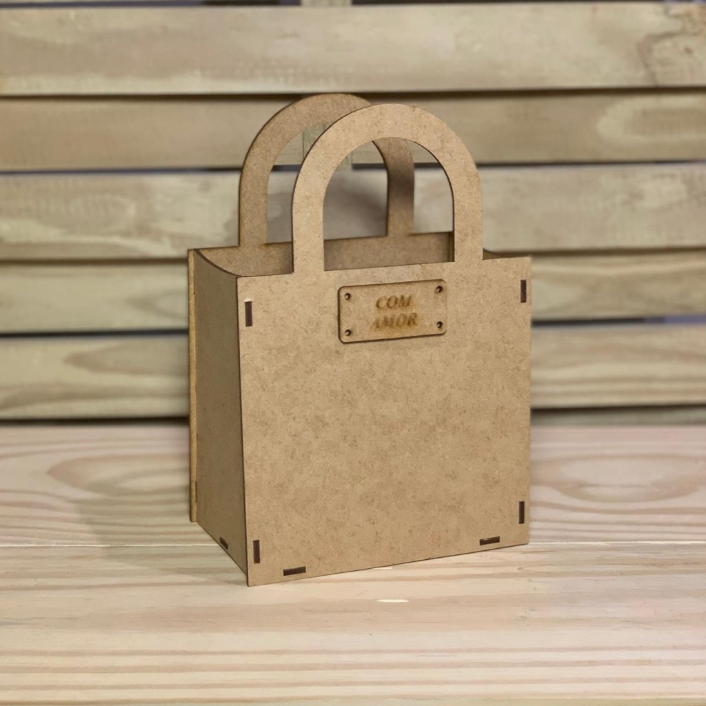 MINI BOLSA 15X9X23CM MDF CRU 640924