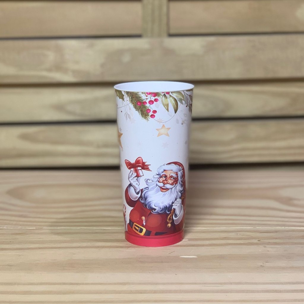 COPO LONG DRINK 350ML DECORADO NATAL 903329