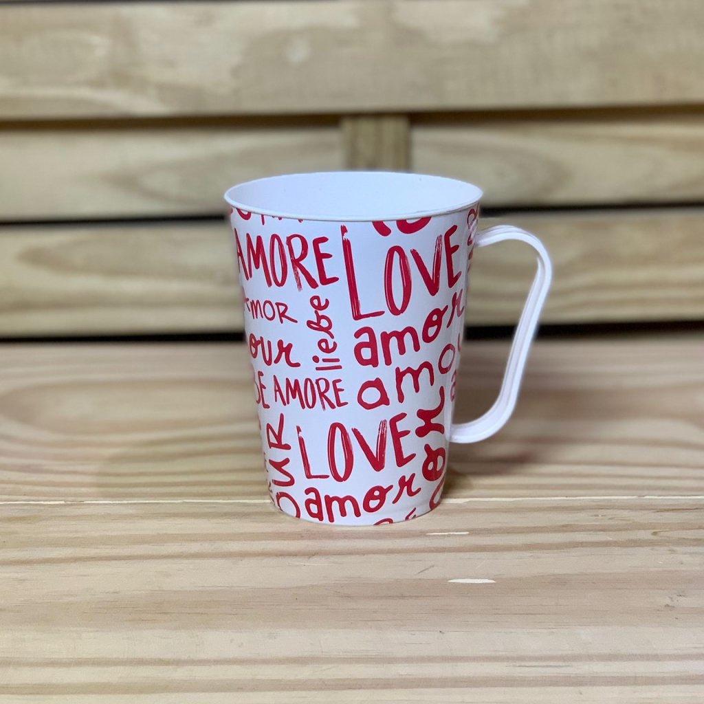CANECA DECORADA NAMORADOS 430ML 930165