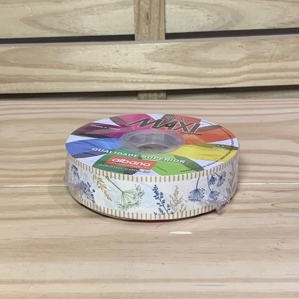 FITA MAXI PAPERLOOK AURORA 32MMX100M BARBANTE 37176