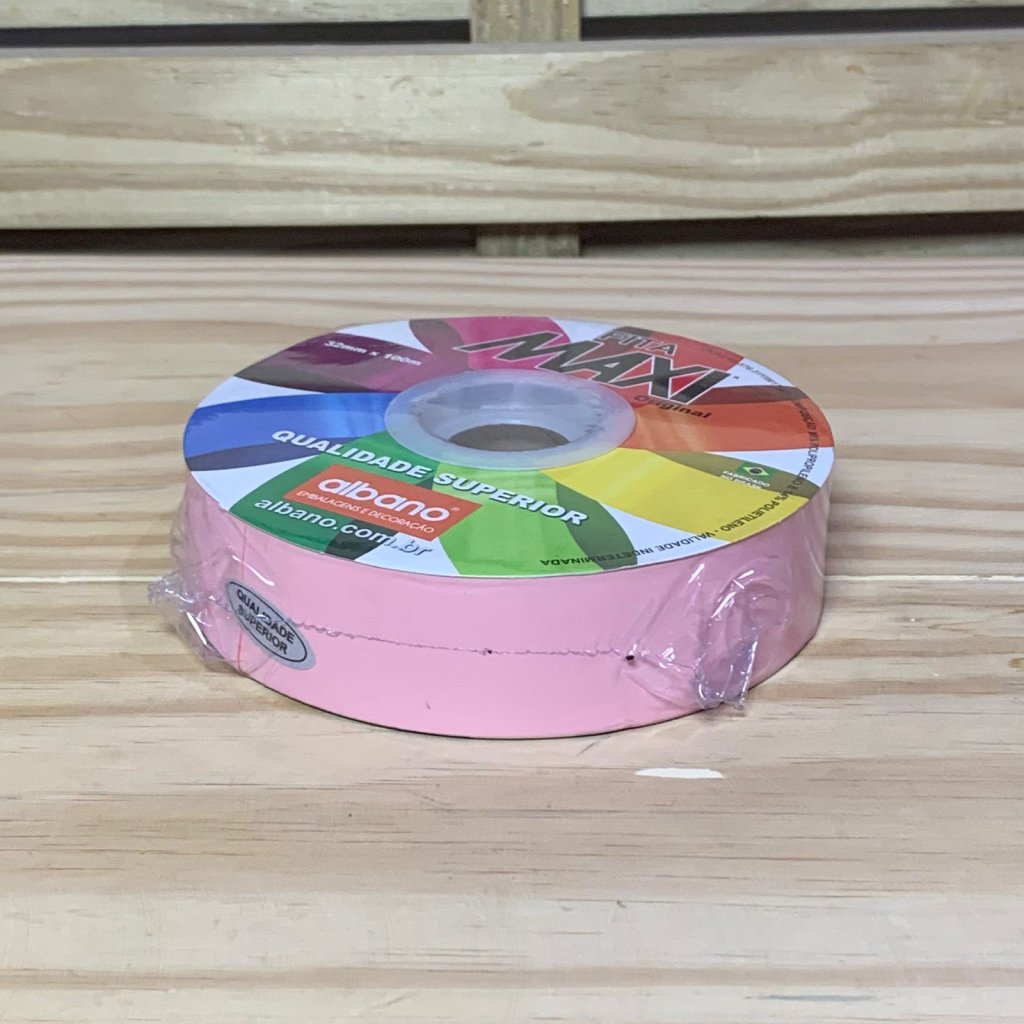 FITA MAXI PAPERLOOK 32MMX100M ROSA PETALA 37118