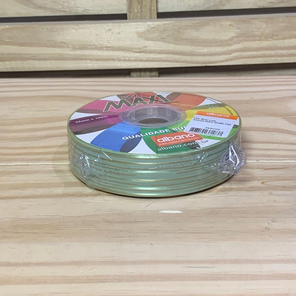 FITA MAXI LINE 32MMX100M VERDE CHA 37183