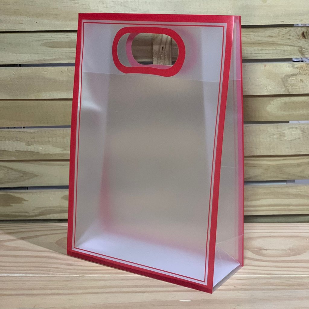 SACOLA PARA PRESENTES EM POLIPROPILENO 35X24X10CM 270545