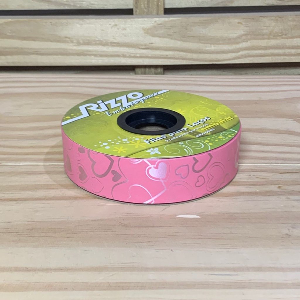 FITA PLASTICA 32MMX100M AMORETTE ROSA 008144