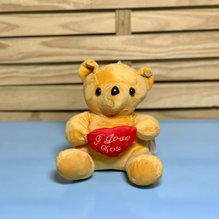 BRINQUEDO DE PELUCIA 19CM URSO 231492
