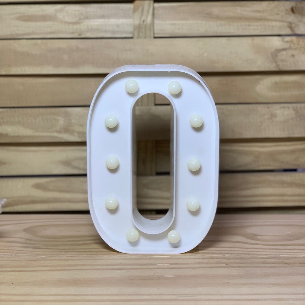 NUMERO DE LED PLASTICO 22CM