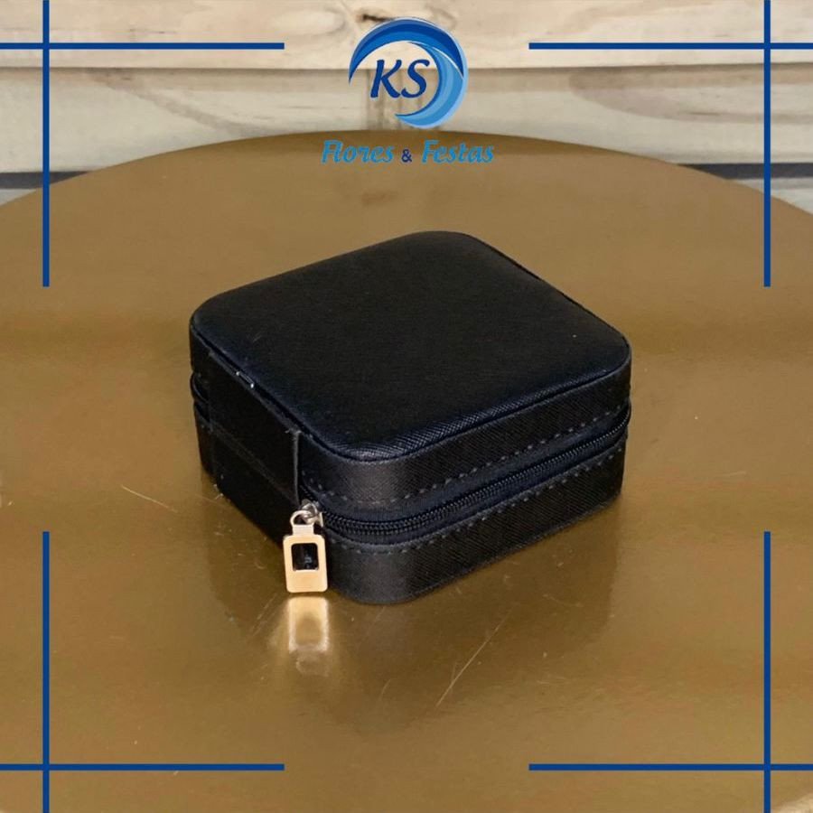 PORTA JOIA QUADRADO DE  PLASTICO E PVC 947110