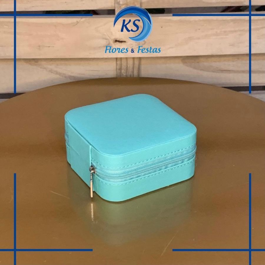 PORTA JOIA QUADRADO DE  PLASTICO E PVC 947110