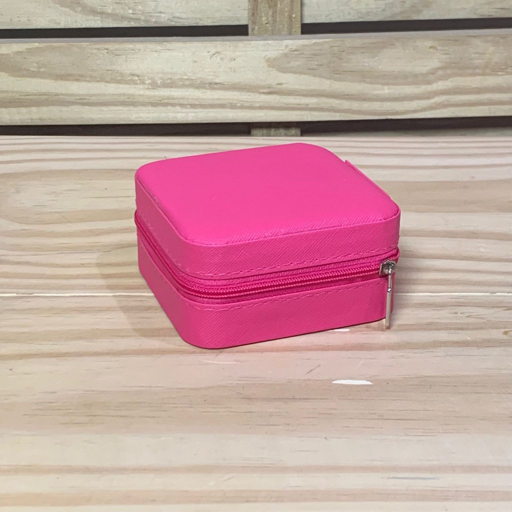 PORTA JOIA QUADRADO DE  PLASTICO E PVC 947110