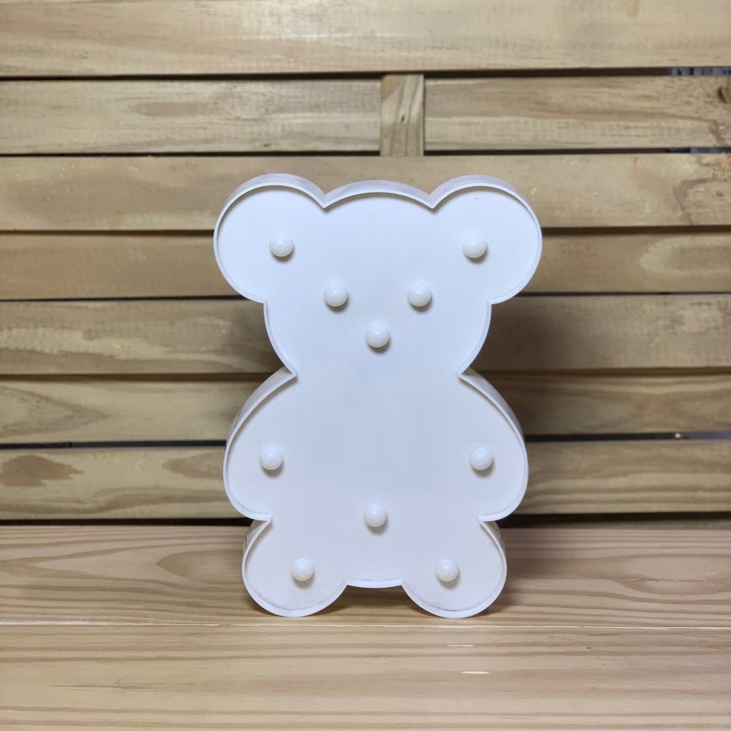 URSO LUMINOSO LED BRANCO 004179 A0417