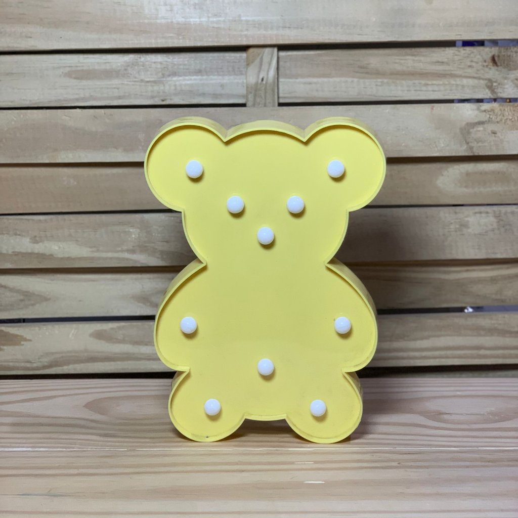 URSO LUMINOSO LED AMARELO 461765 A0418