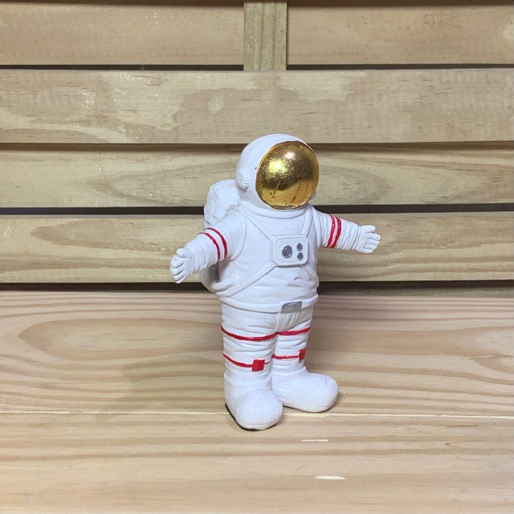 ASTRONAUTA BRACOS ABERTOS DE RESINA 16CM 29893 846106