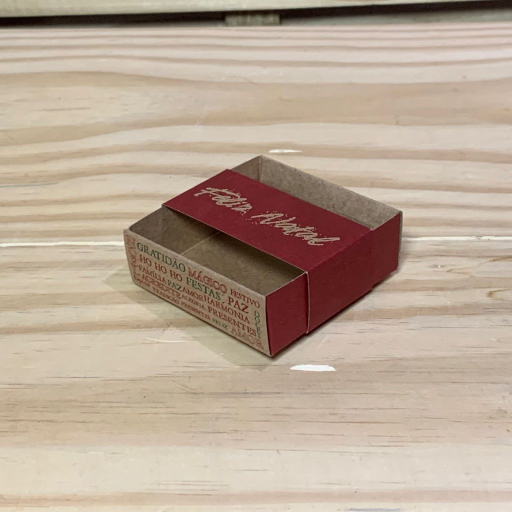 CAIXA BROWNIE NATAL ESSENCIA C7XL7XA2,5CM 142674 C5655