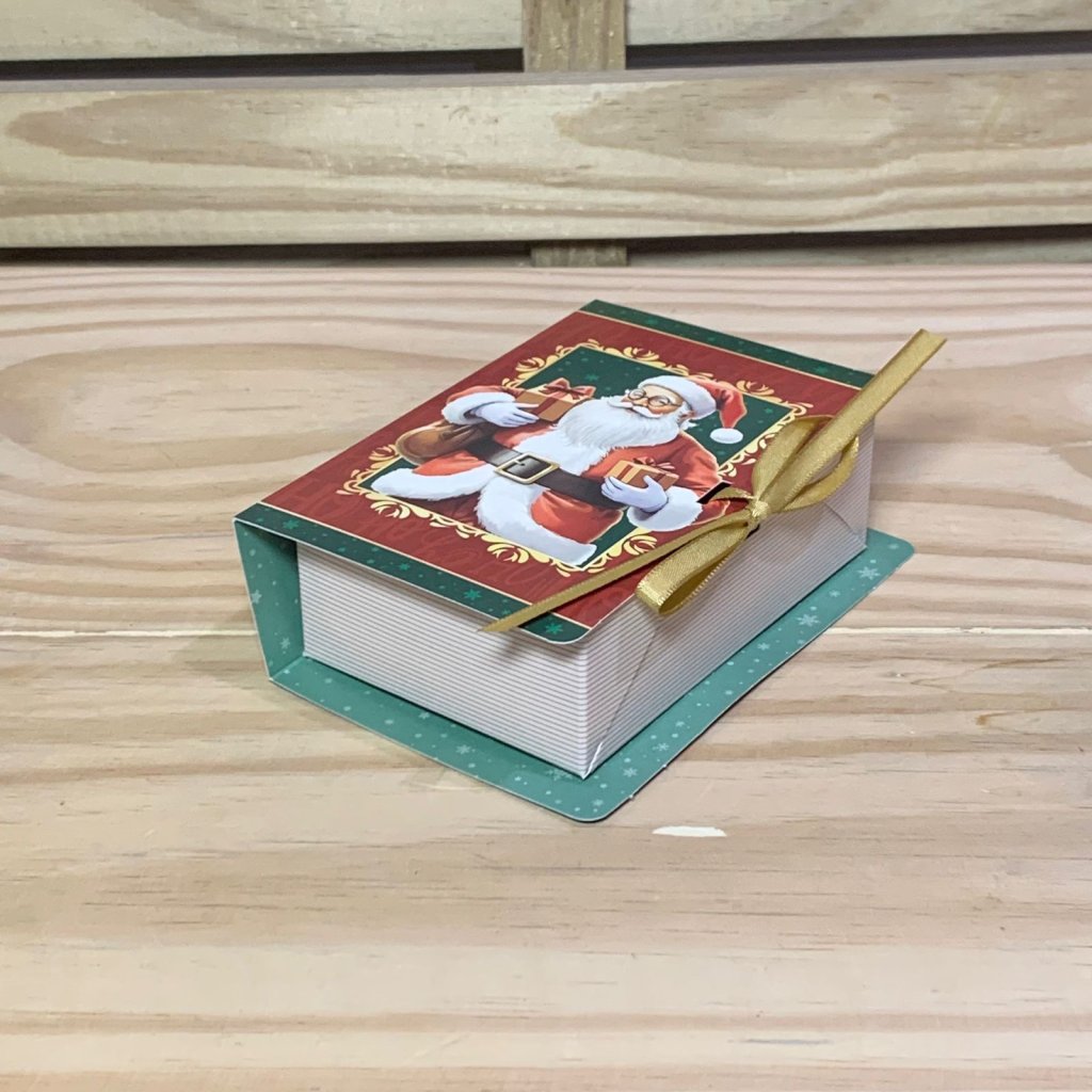 CAIXA LIVRO 06 DOCES NOEL C12XL8XA4CM 143299 C5717