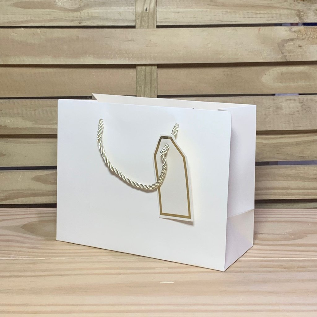 SACOLA PARA PRESENTE DE PAPEL 18X23X10CM 597112