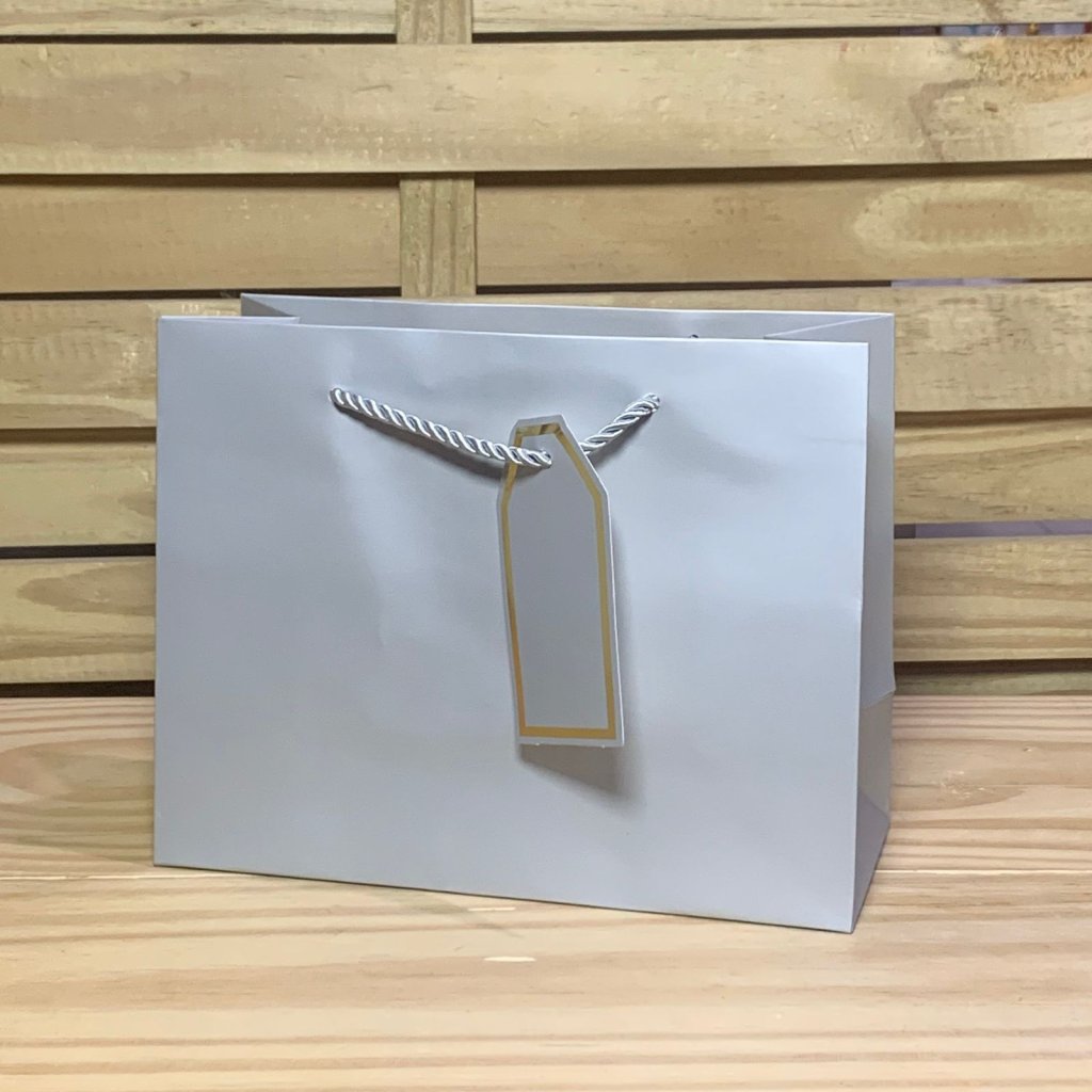SACOLA PARA PRESENTE DE PAPEL 18X23X10CM 597112