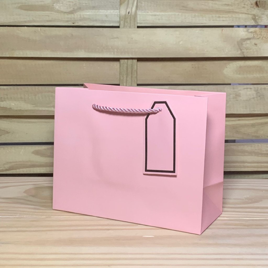 SACOLA PARA PRESENTE DE PAPEL 18X23X10CM 597112