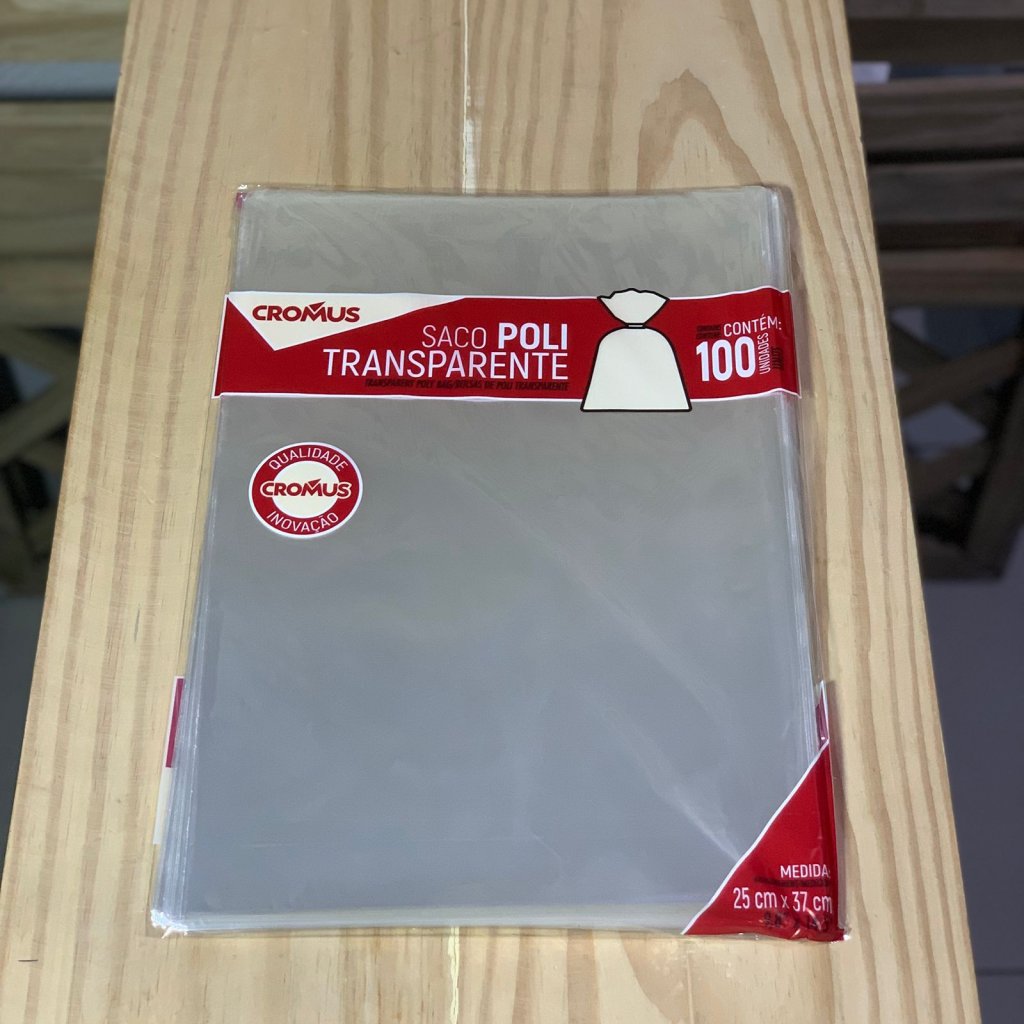 SACO TRANSP 25X37 INCOLOR PT C/100UN 051480 039671