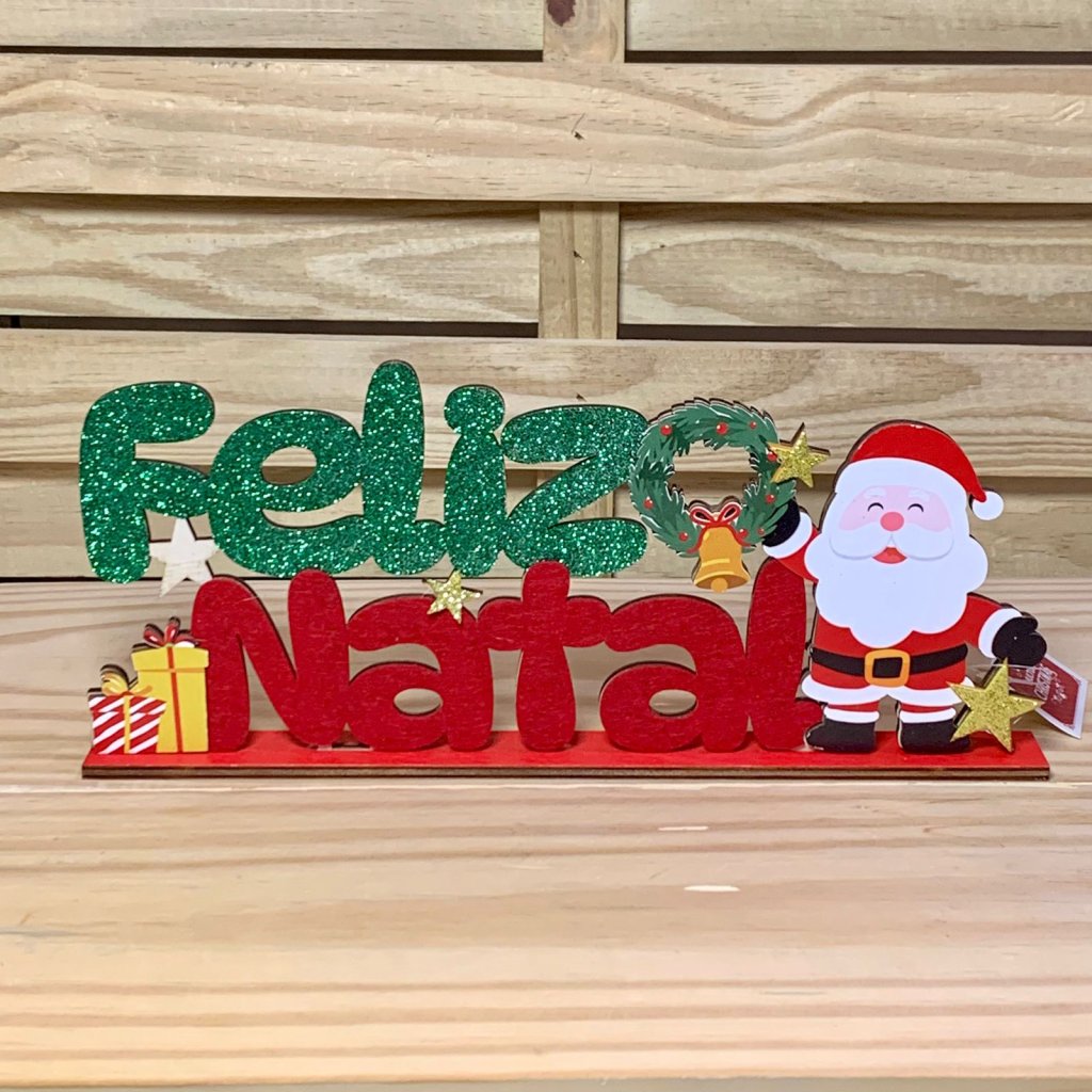 NATM0026 OBJETO DECORATIVO DE NATAL 30X13CM 972548