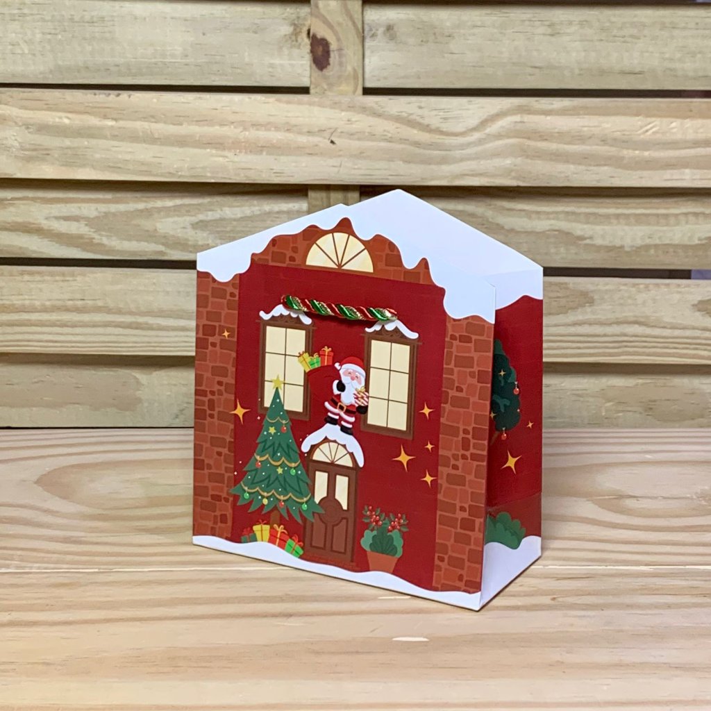SCX0116 SACOLA PARA PRESENTE DE PAPEL 15,5X14,3X7CM 995196