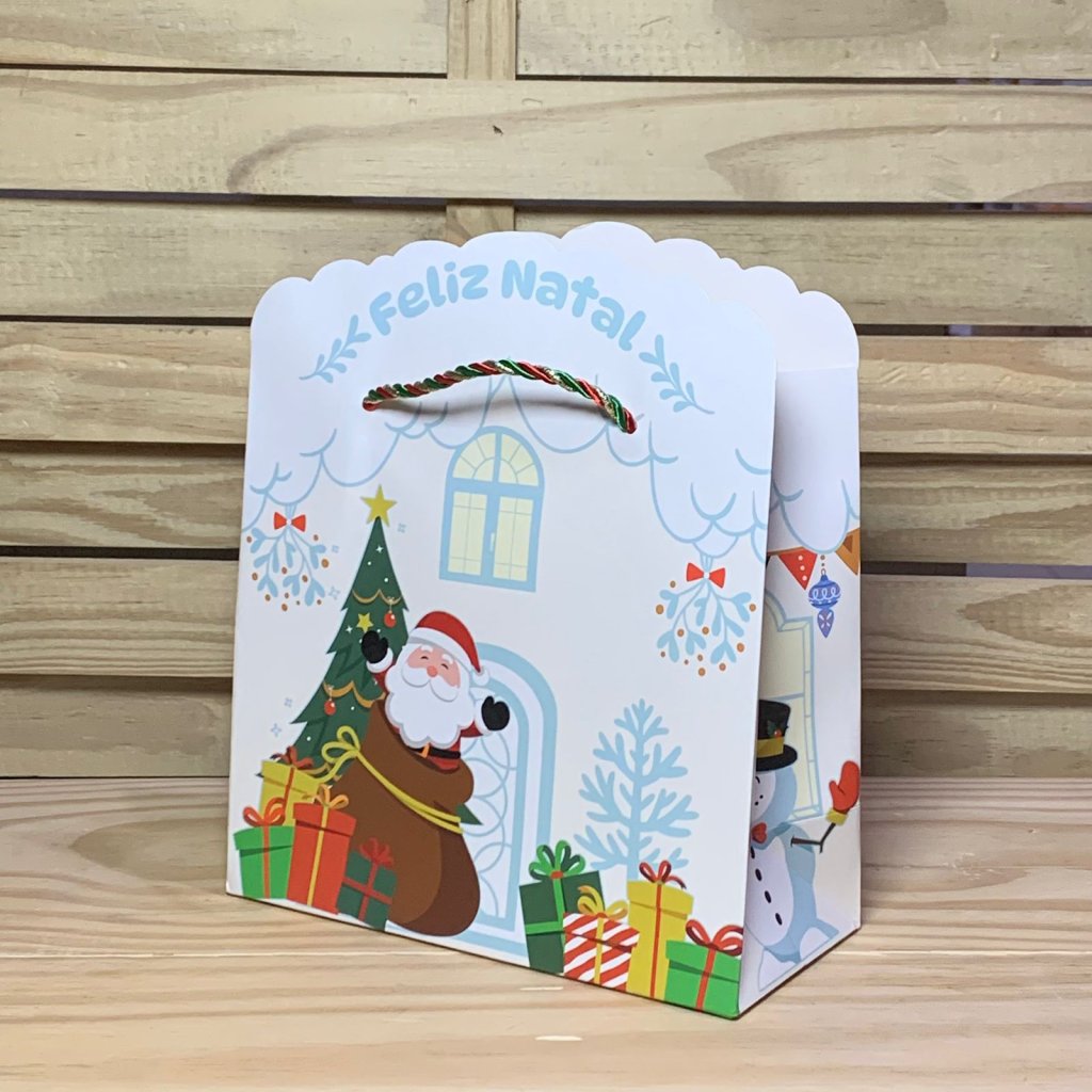 SCX0117 SACOLA PARA PRESENTE DE PAPEL 22X21X10CM 995202