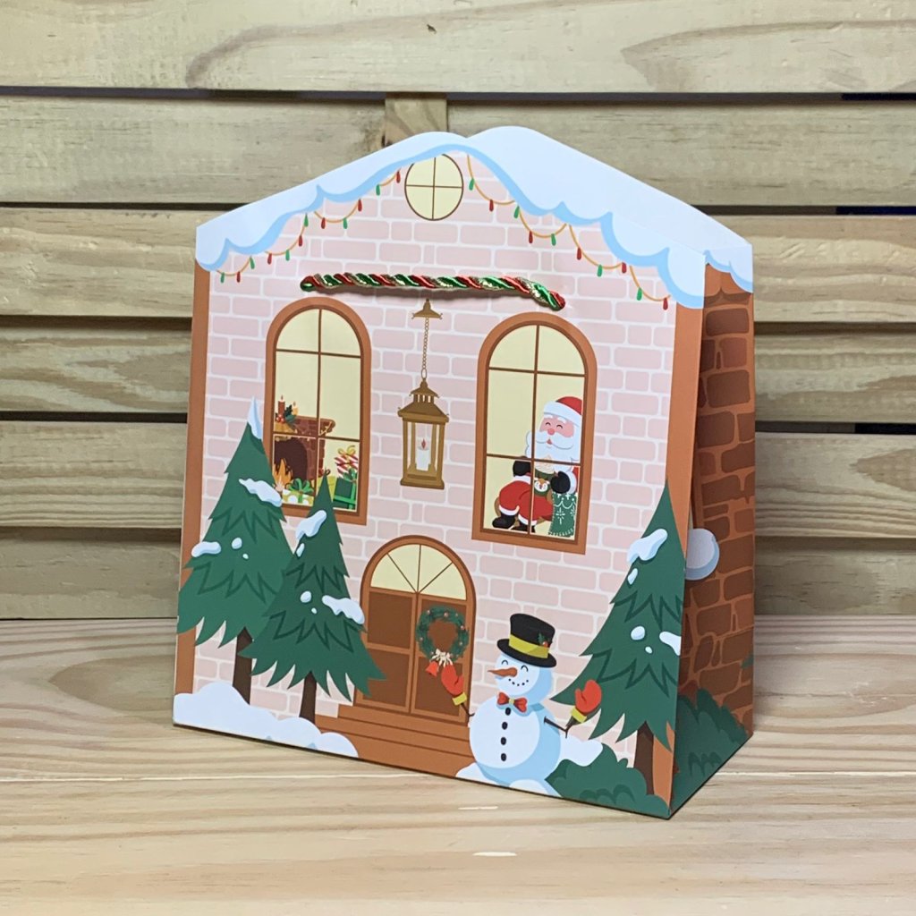 SCX0117 SACOLA PARA PRESENTE DE PAPEL 22X21X10CM 995202