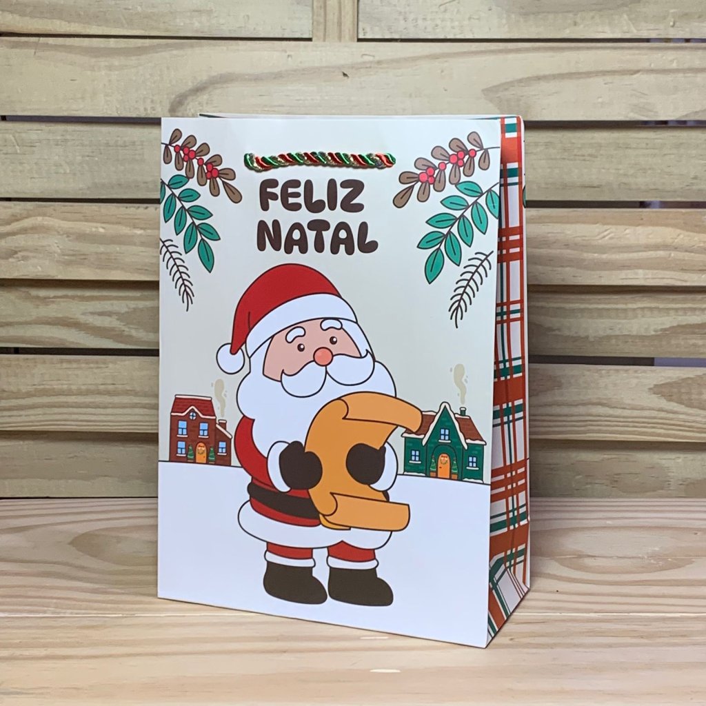 SCX0132 SACOLA PARA PRESENTE DE PAPEL 19,4X27X8,6CM 405198