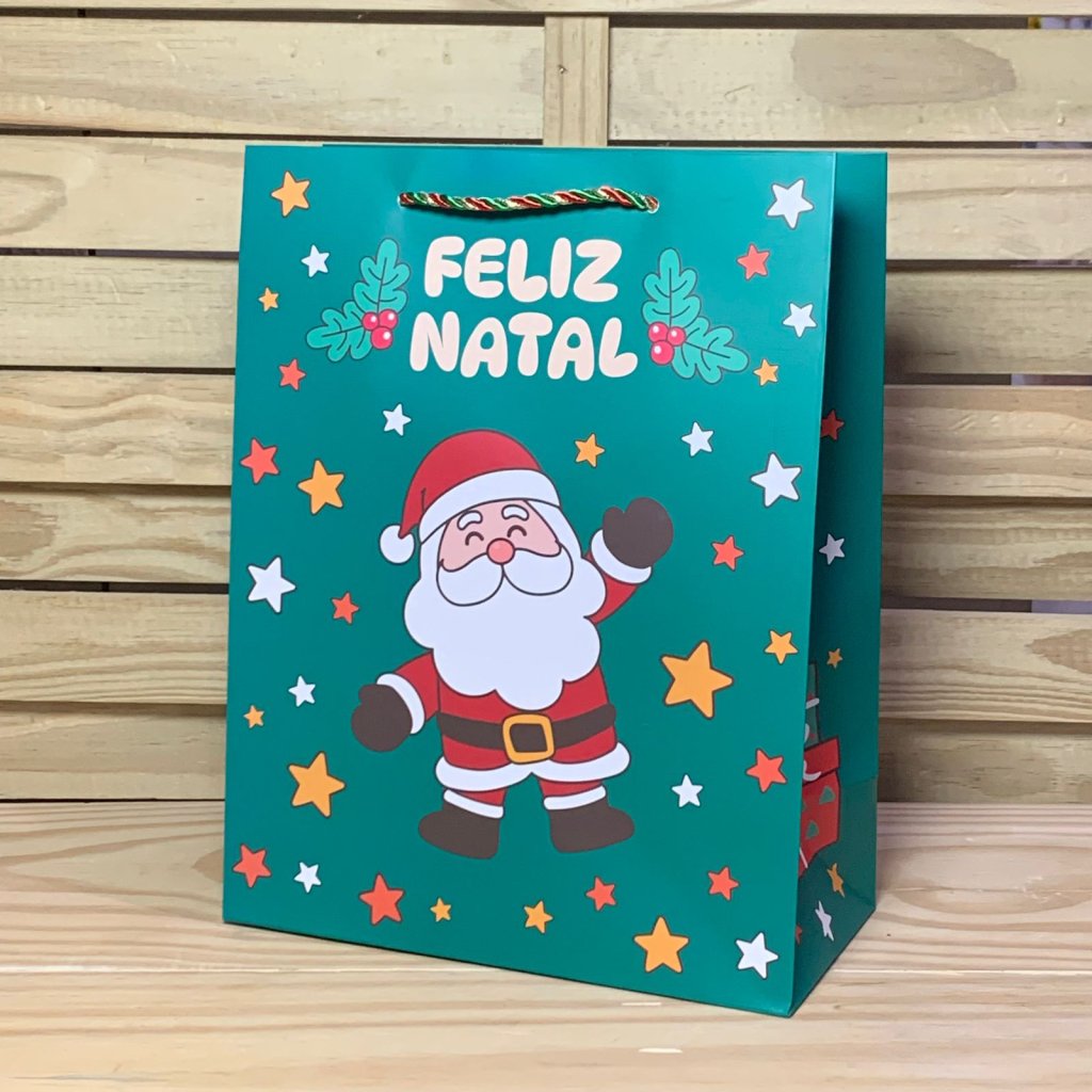 SCX0113 SACOLA PARA PRESENTE DE PAPEL 24X31X12CM 405204