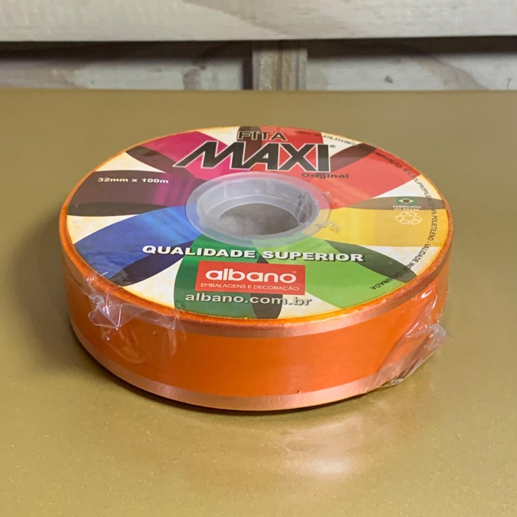 FITA MAXI FM 03D 32MMX100M LARANJA 10508