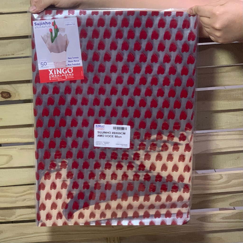 SUJINHO 49X69CM AMO VOCE 50FLS 200187