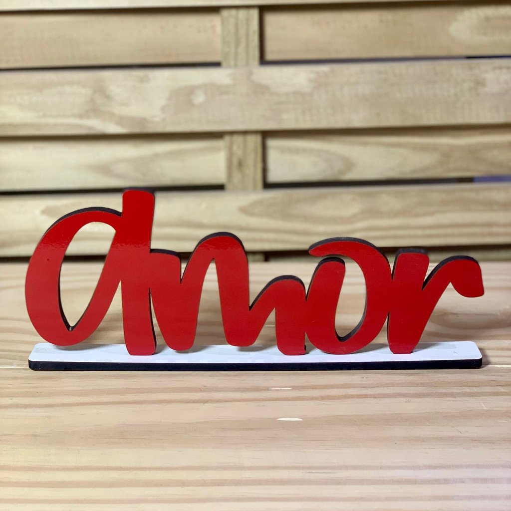 NOME DECORATIVO AMOR G 30CMX12CM ALT 102362 236