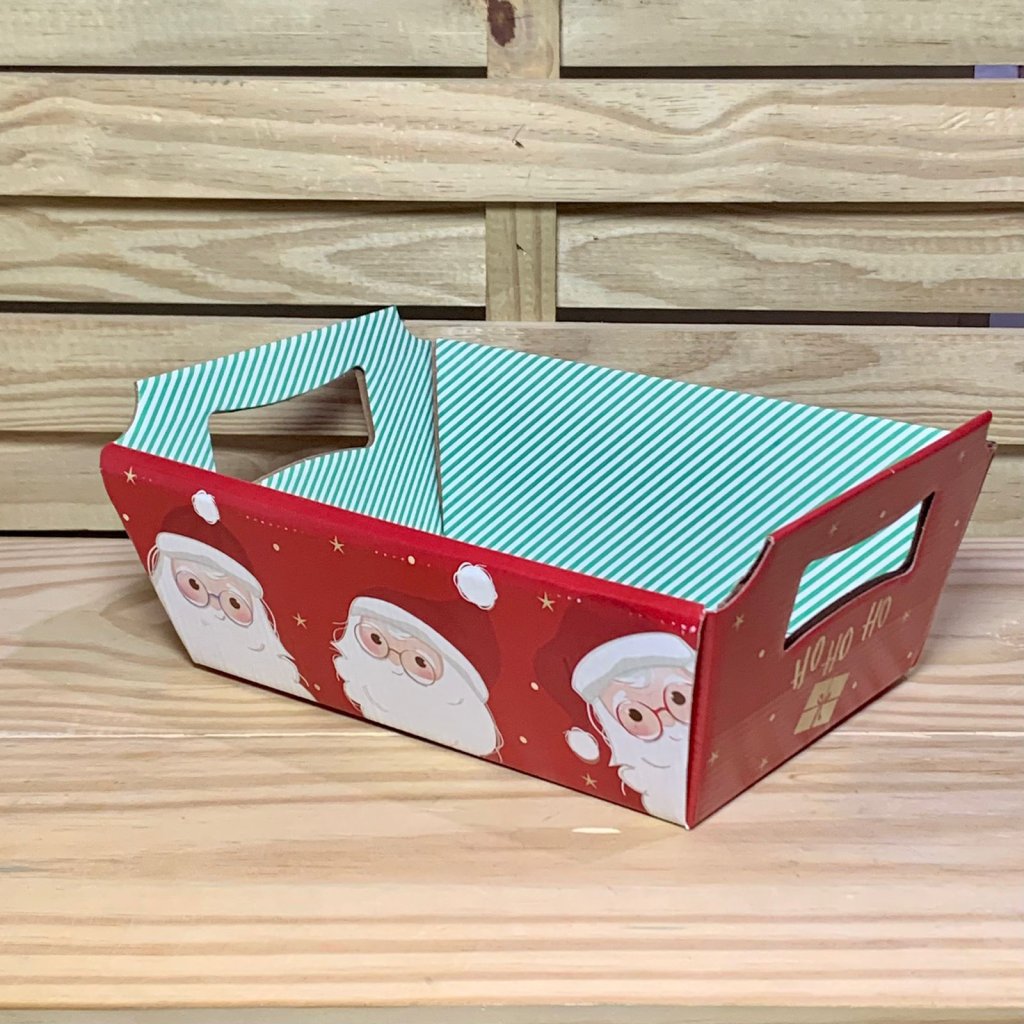 CESTA DE CARTAO PRESENTES M 22X15X9 143354 13100704-AC