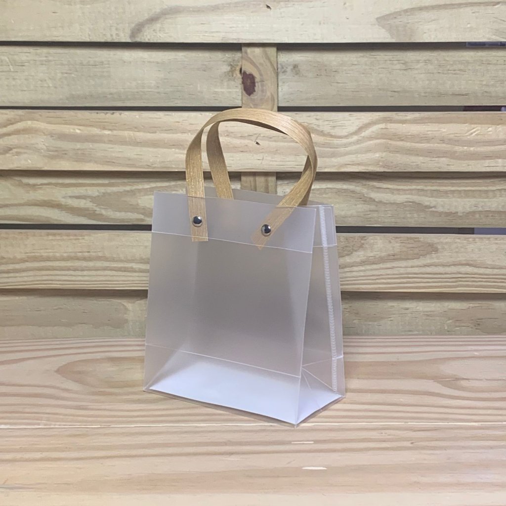 SACOLA TRANSPARENTE DE PP 13,5X15X7CM 912947 FJ91364