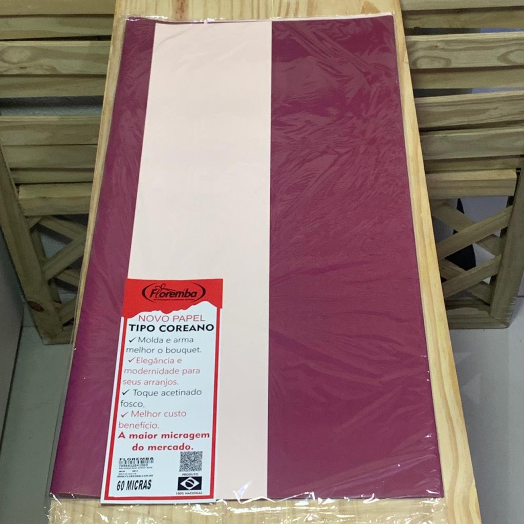 POLI DUPLA FACE AMEIXA/ROSE 25FLS 68X68 641969