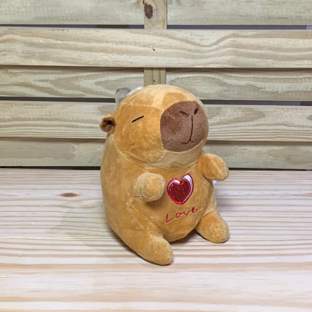 BRINQUEDO DE PELUCIA 18CM - CAPIVARA 246588