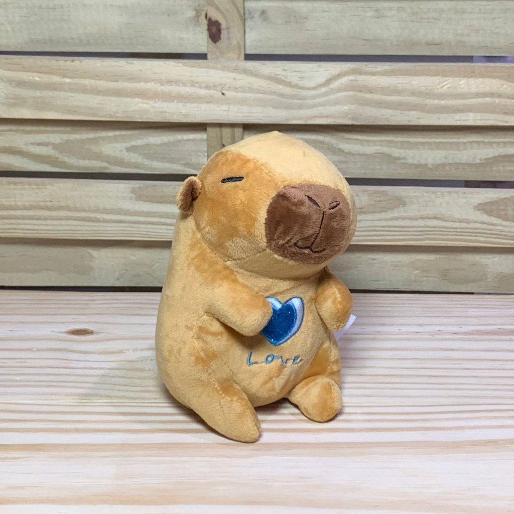 BRINQUEDO DE PELUCIA 18CM - CAPIVARA 246588