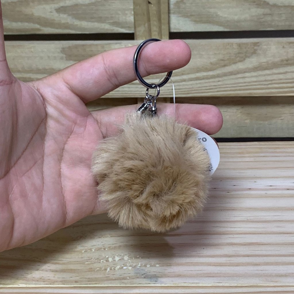 CHAVEIRO DE METAL COM POMPOM 900450