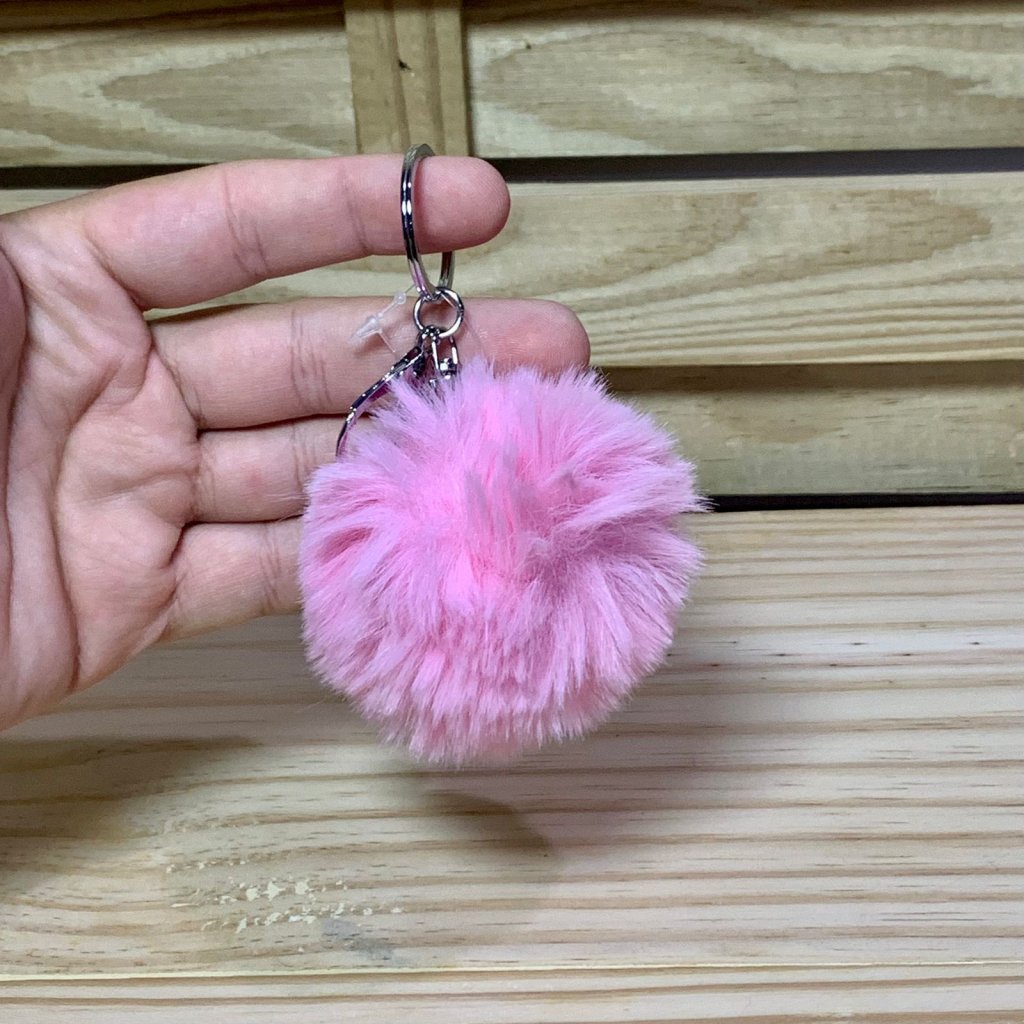 CHAVEIRO DE METAL COM POMPOM 900450